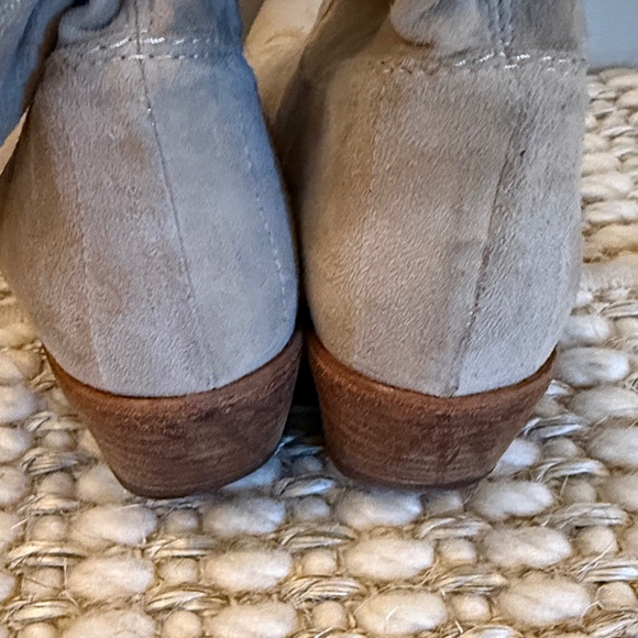 Albert Fermani aF - Stylish light tan  Suede Ankle Boots - Picture 5 of 6